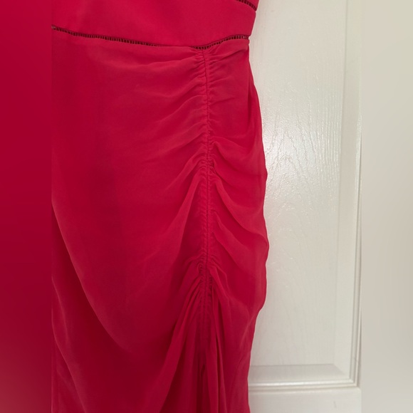 NICHOLAS silk coral dress - Picture 7 of 11